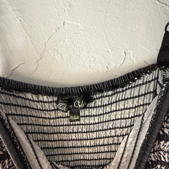 Ocean Blue‎ Medium Tall Gray Bohemian Festival Maxi Dress - Picture 4 of 7